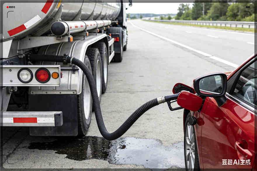 香格里拉汽车救援送水案例